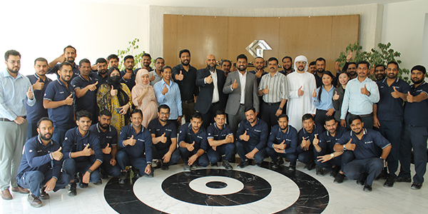 SERVICE CENTER STAFF AWARDED FOR OUTSTANDING CUSTOMER SERVICE