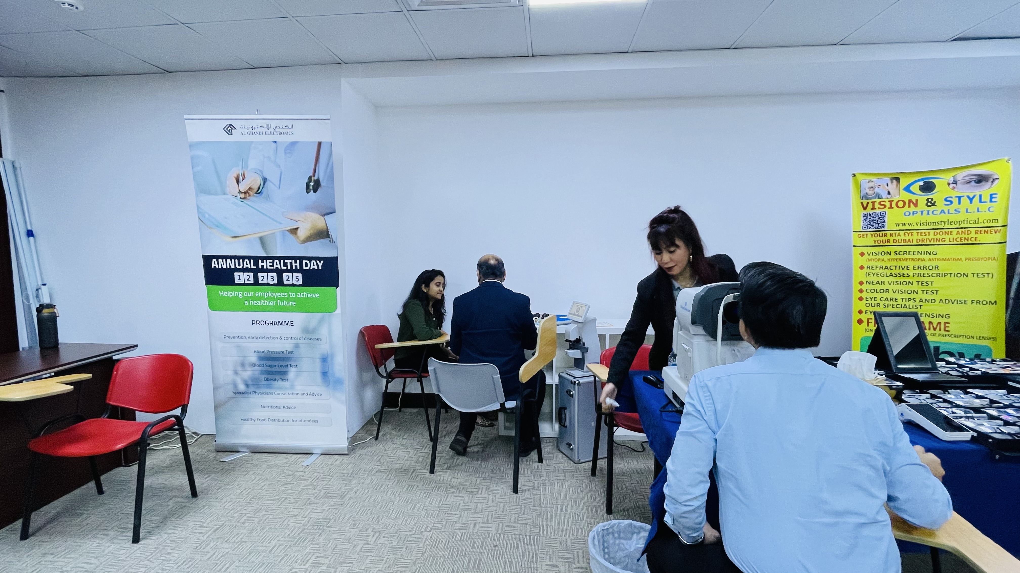 ANNUAL HEALTH DAY WELLNESS CAMP FOR STAFF