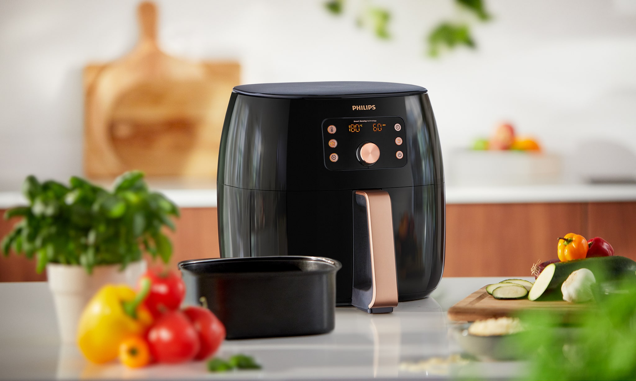 Philips Premium Airfryer XXL with Fat Removal and Rapid Air Technology  (Black) 