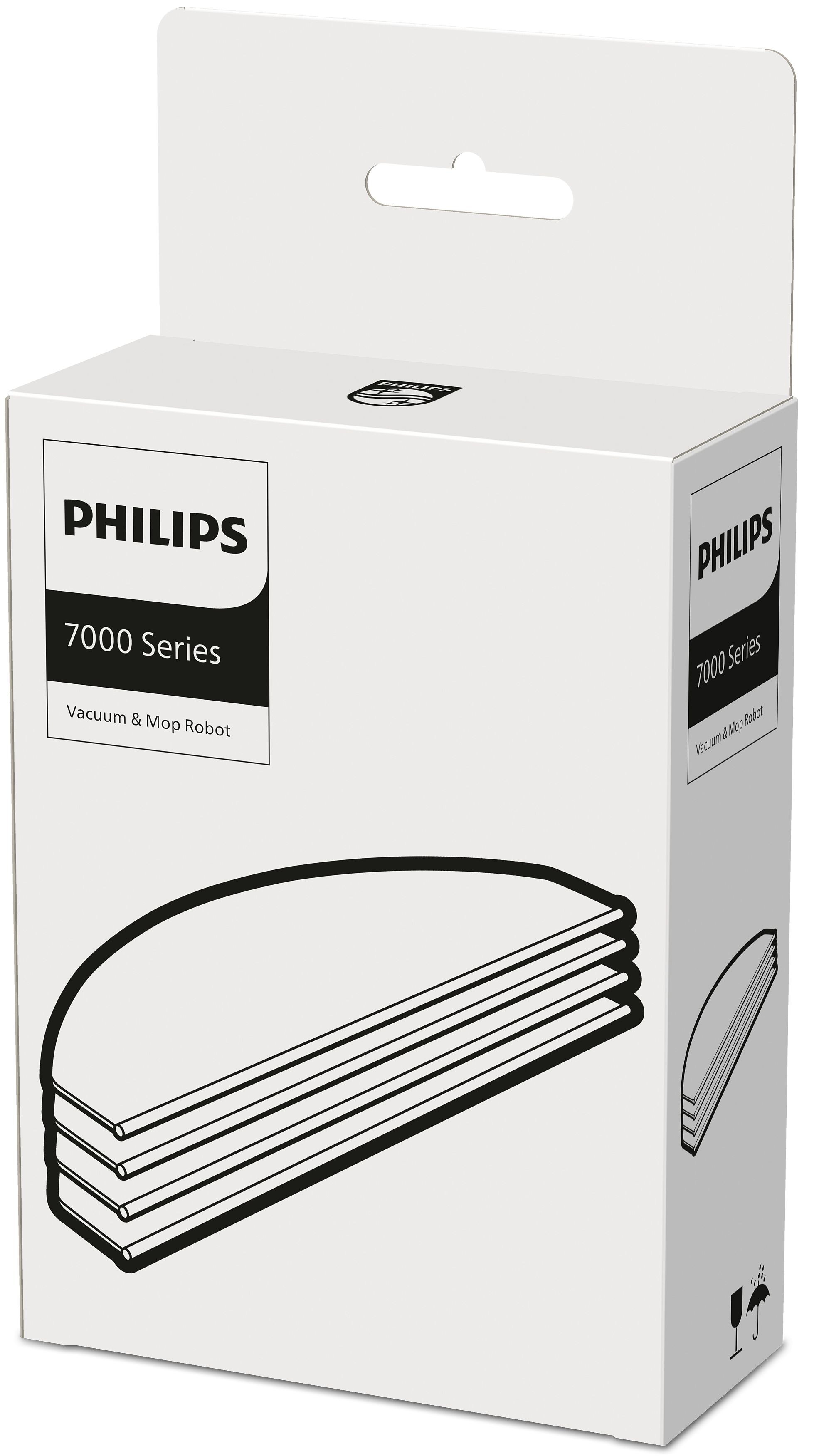 Philips Mop pads for HomeRun 7000 Vac and Mop robots