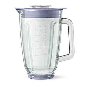Glass Jar Assy Purple