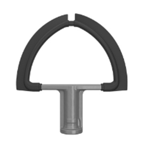 KitchenAid Silver coated Double Flex Edge Beater