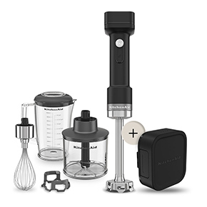 Cordless Hand Blender Plus Accessories with Battery - KITCHENAID GO