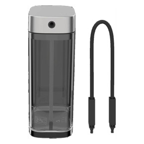 Milk container with tube and lid for Fully automatic espresso machines