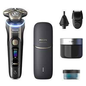 Philips i9000 Prestige Ultra Wet and Dry Electric Shaver with SkinIQ Pro
